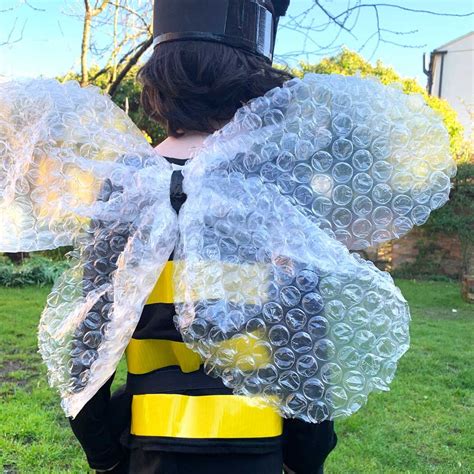 diy bee wings costume